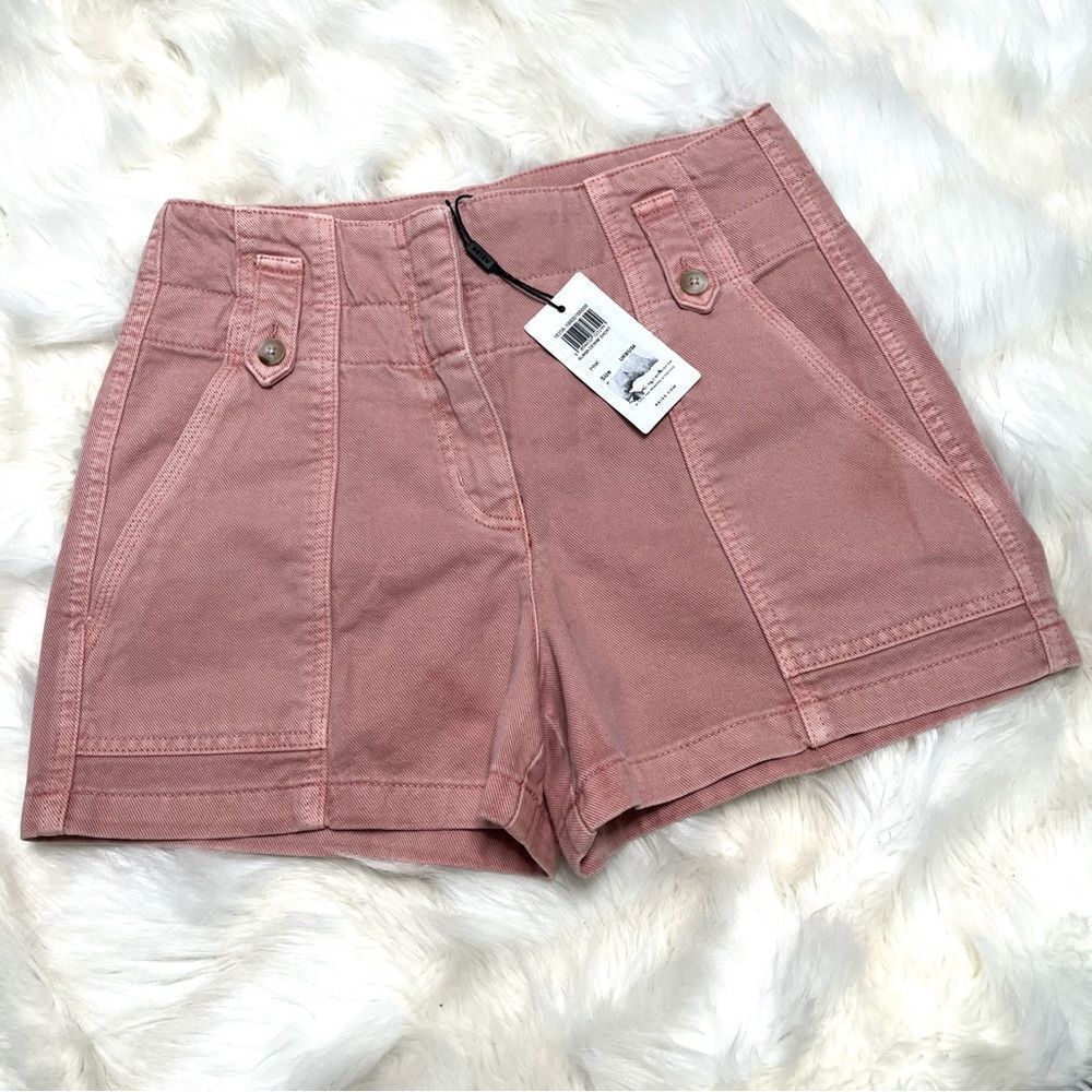 Reiss high waisted shorts.